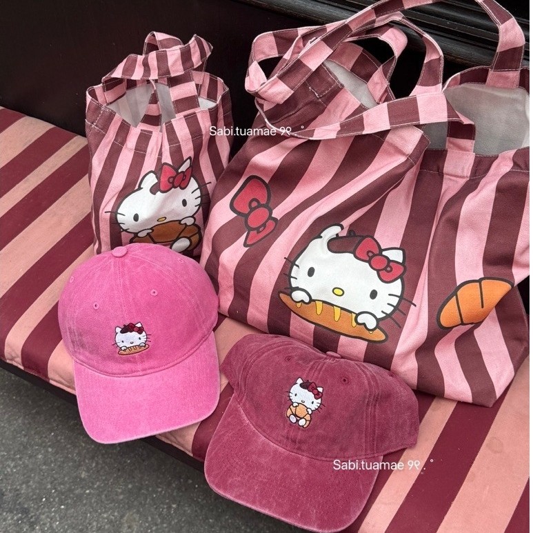พร้อมส่ง kitty x baguette Paris limited มีที่เดียวในโลก!