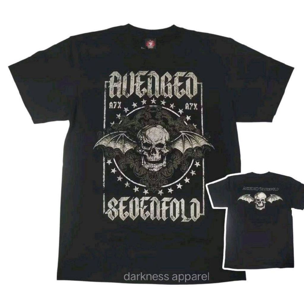 เสื้อยืดวง avenged sevenfold a7x