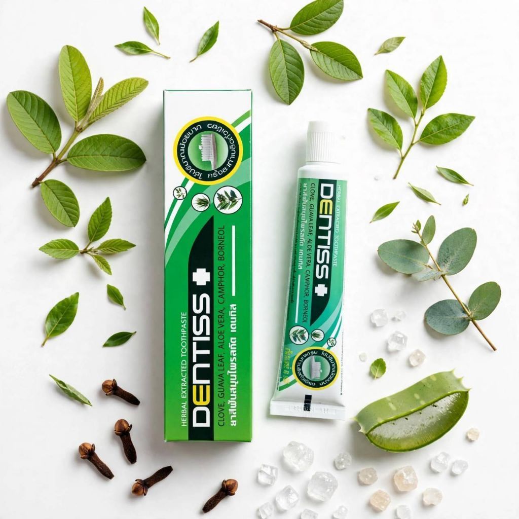 ยาสีฟันสมุนไพรสกัด เดนทิส Mistine Herbal Extracted Toothpaste Dentiss 40 กรัม