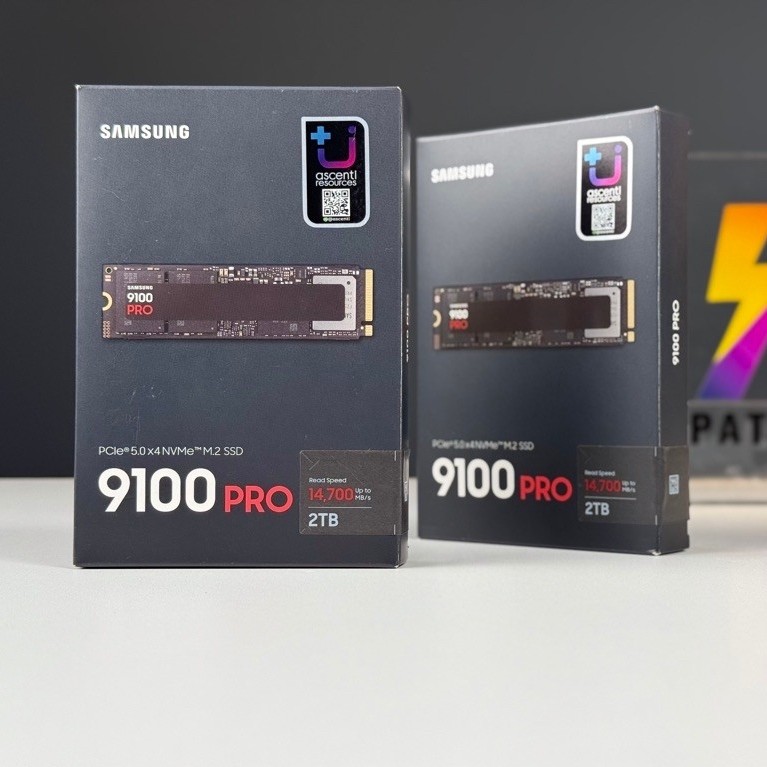 (2TB M.2 5th Gen) SAMSUNG 9100 PRO - 2TB PCIe 5x4 NVMe M.2 2280