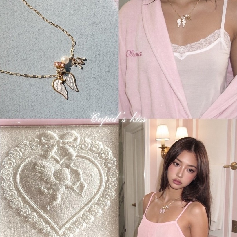 สร้อยปีกนางฟ้า Cupid’s kiss necklace