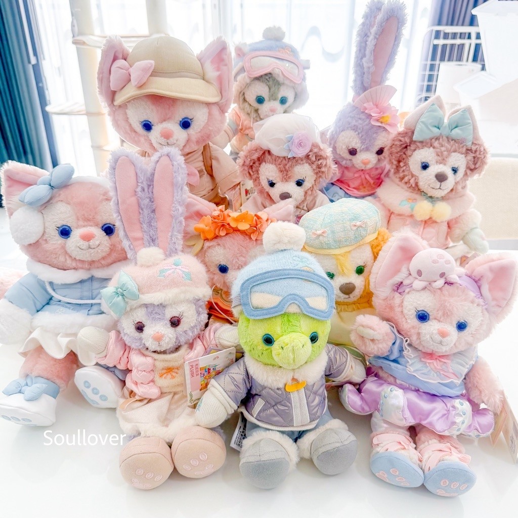 • พร้อมส่ง • ตุ๊กตา Disney Friends of Duffy TOKYO Disney SEA JAPAN & Shanghai Disney(Cookie Ann,Stella Lou and Linabell)