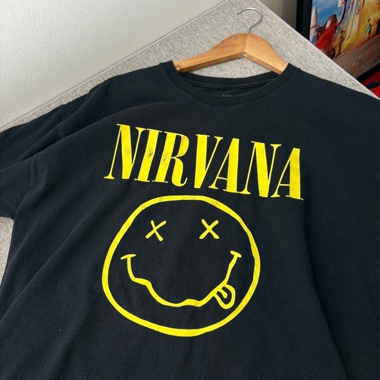เสื้อวง Nirvana ลิขสิทธิ์แท้