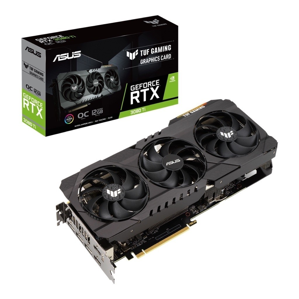 VGA (การ์ดแสดงผล) ASUS TUF RTX 3080TI 12GB OC GAMIMG GDDR6X