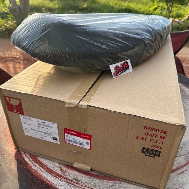 เบาะรถรุ่นWave125iรุ่นไฟเลี้ยวบังลม(ตัวรหัส77200-KPH-700)แท้เบิกศูนย์Honda📦✅