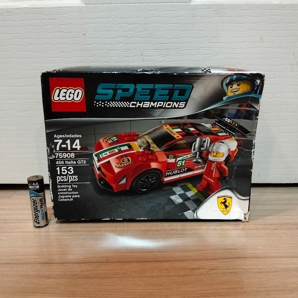 🏎️Lego Speed Champions Ferrari 458 Italia GT2 (75908)🏎️