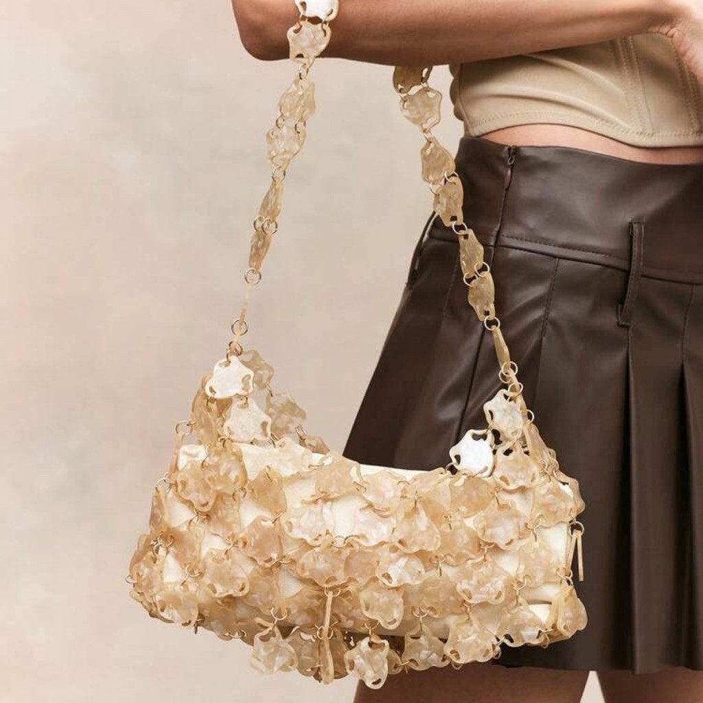 ( มีรุ่นสายยาวแล้ว) Evening pouch Plastic recycle bag