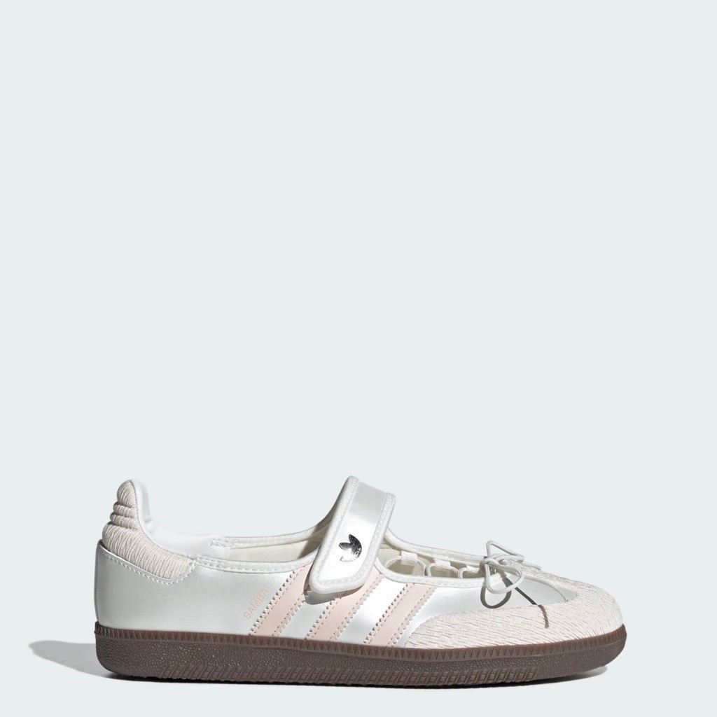 [พร้อมส่ง มือ1] รองเท้า adidas Lifestyle Samba Jane Shoes Women White JR4482 - size 6UK