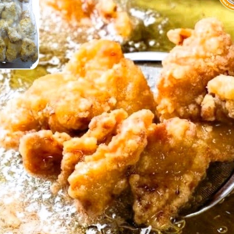 Karaage สไตล์ญี่ปุ่น (ไก่คาราเกะชุปแป้งทอดกรอบแช่แข็ง)