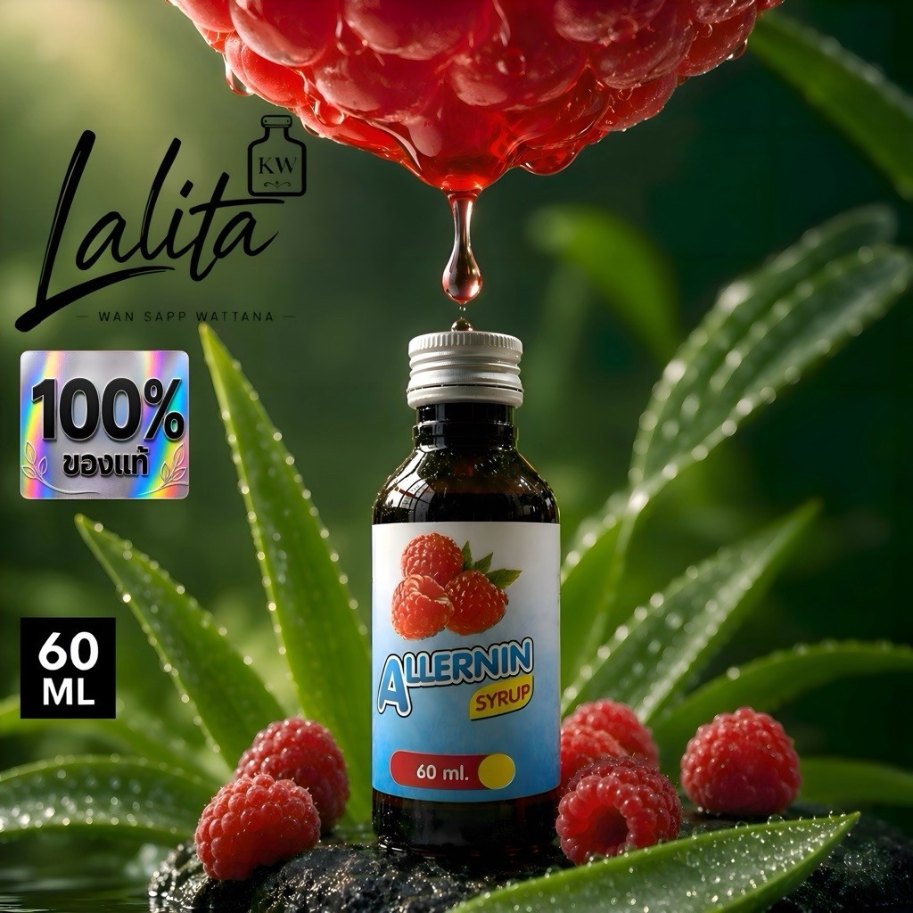 น้ำหวานฝาเงิน 5 ดาว ไซรัปสูตรเข้มข้นมากกว่า2เท่า กลิ่นราสเบอร์รี่ 60 ml พร้อมส่ง