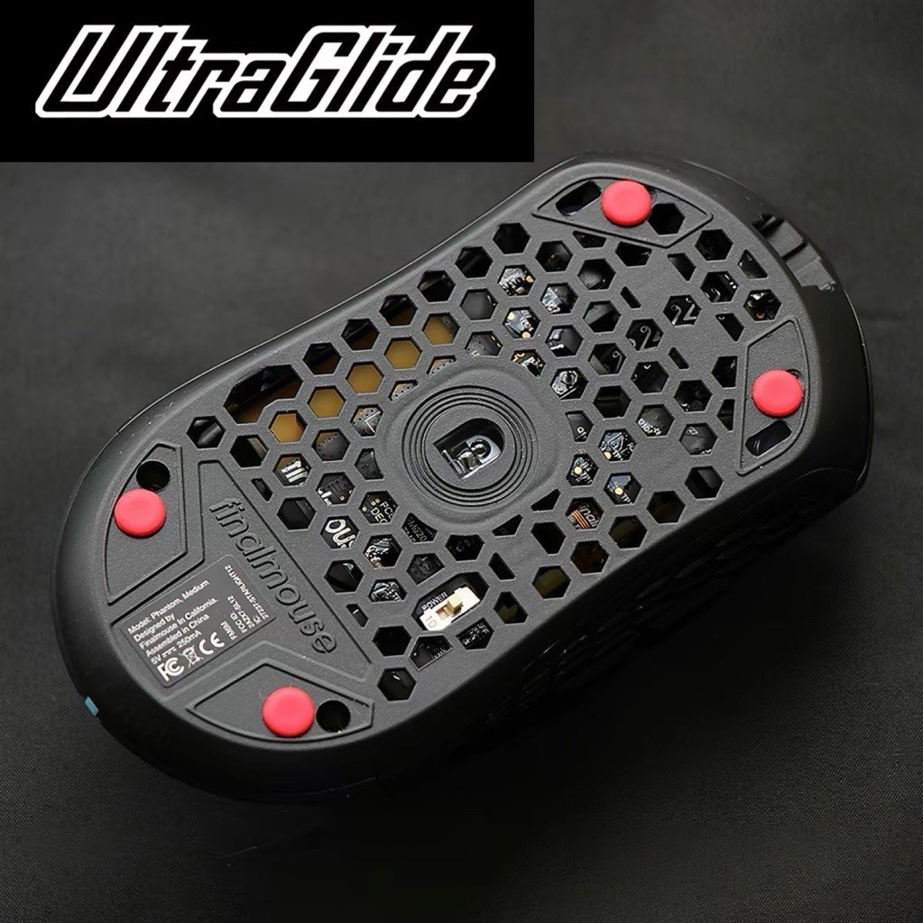 ฟีทเมาส์ Ultraglide Dot Mouse Feet แบบ dot สำหรับติดใต้เมาส์เกมมิ่งทุกรุ่น - Red/Gray(RS2)/ICE