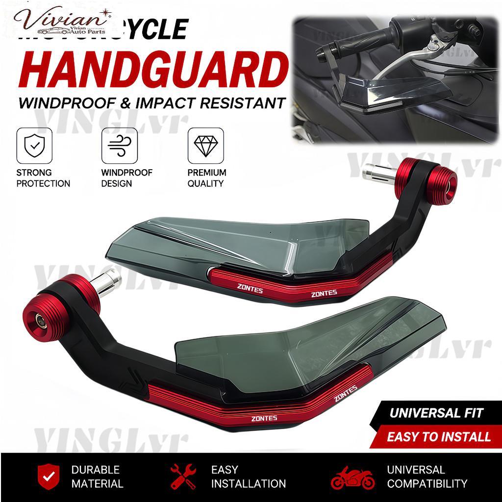 New!สําหรับ ZONTES 368G 350D 350E 310X 310R 310V 310T 155U 155G ดัดแปลง Handguard Wind Shield Protec