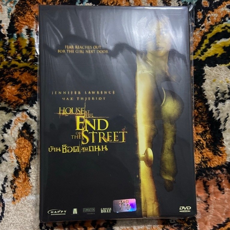 DVD หนัง HOUSE ATTHE END OFTHE STREET ปกสวมมือ2แผ่นแท้มีเสียงไทย 558