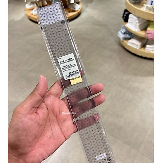 [MUJI] ไม้บรรทัดยาว 31 cm. - Recycled PET Ruler