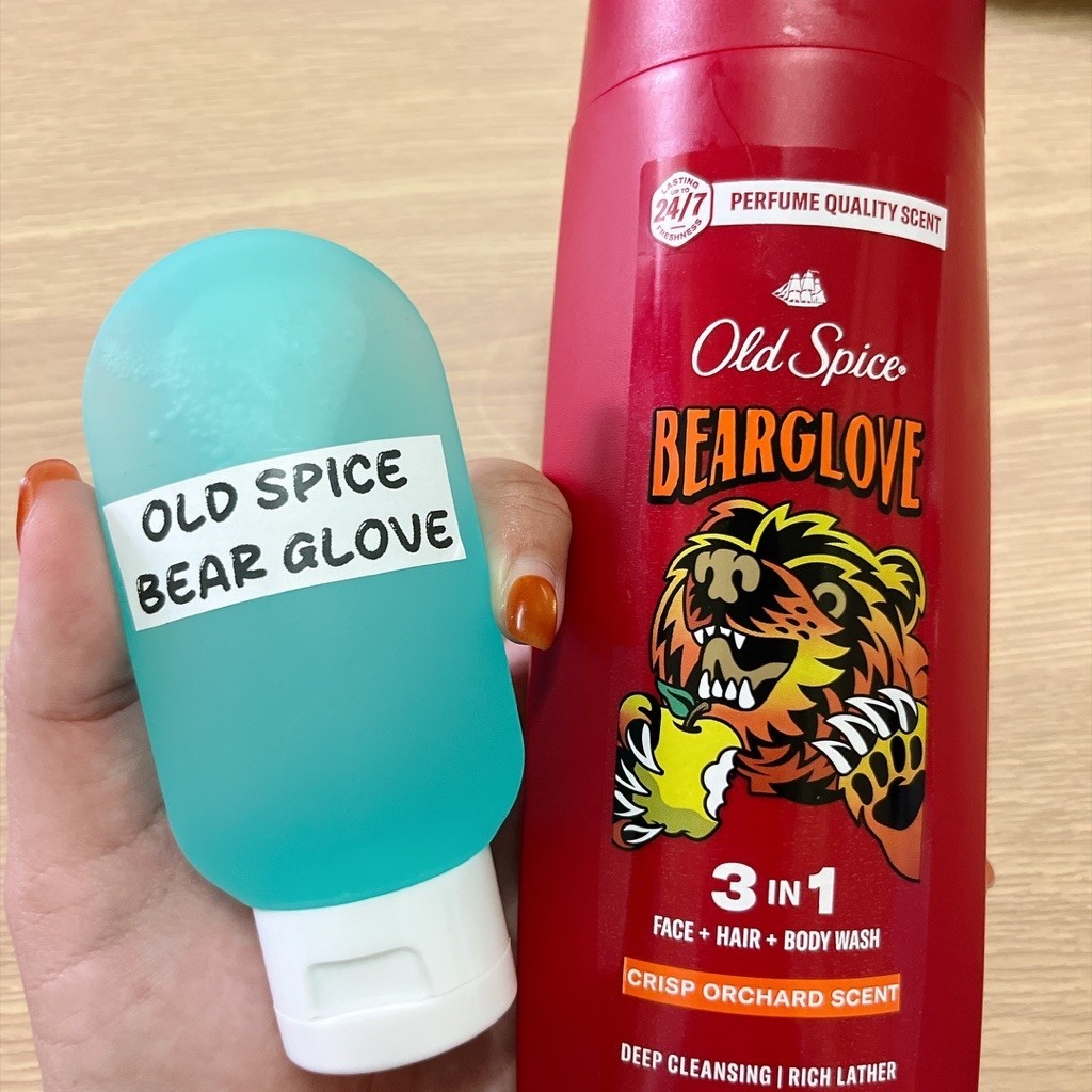แบ่งขายเจลอาบน้ำold spice Body wash old spice กลิ่น Bearglove และ กลิ่น swagger ขนาด60ml
