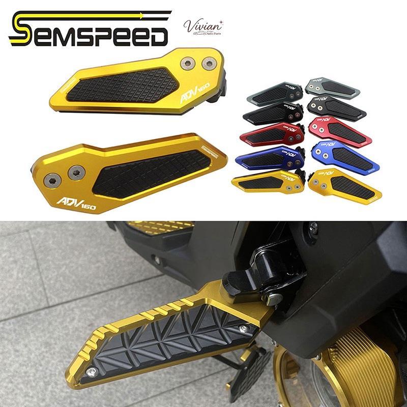 สําหรับHonda ADV 160 ADV160 2022-2026 รถจักรยานยนต์ผู้โดยสารด้านหลังพักเท้าหมุดด้านหลัง【18