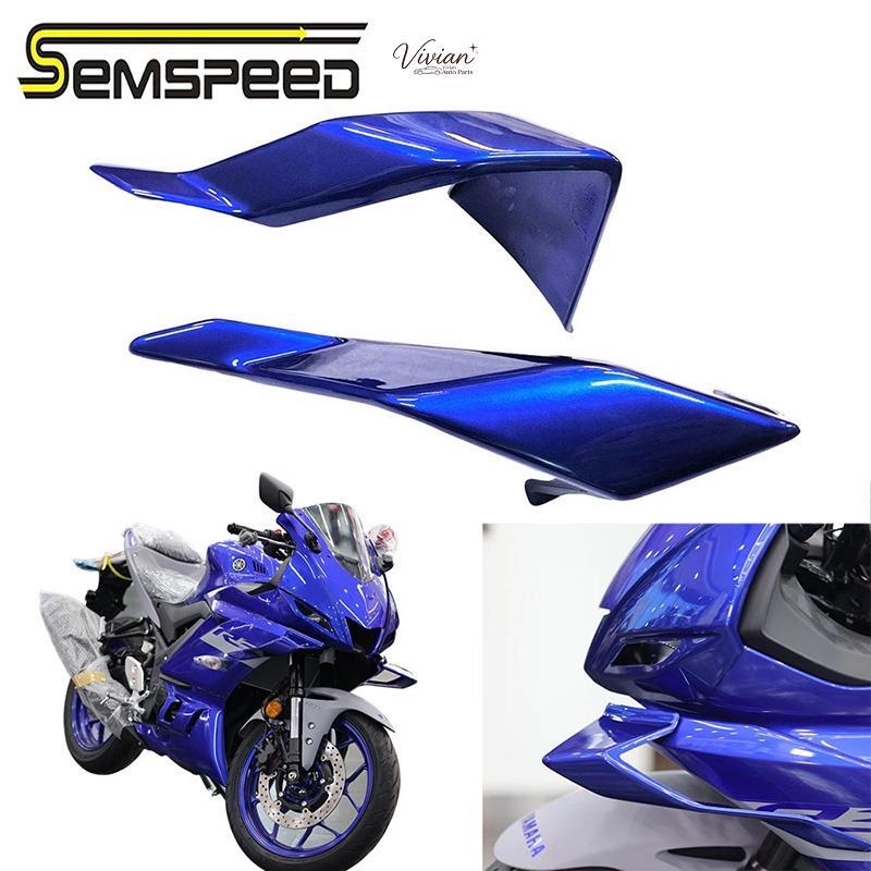 สําหรับ Yamaha R3 R25 V2 2019-2024 R15 V3/R15M อุปกรณ์เสริมรถจักรยานยนต์ ABS ด้านหน้าด้านข้าง Wing T