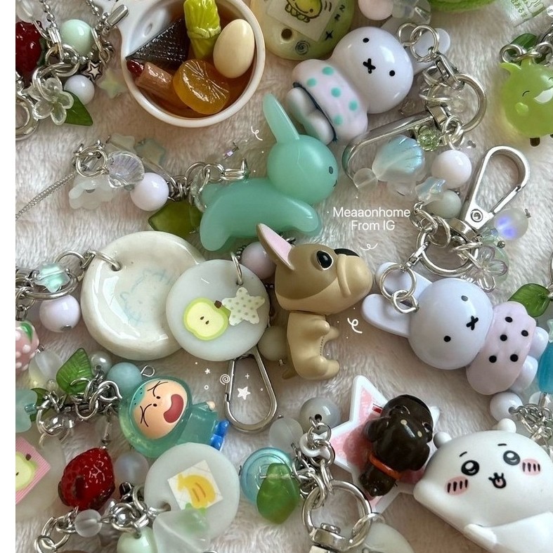 Kawaii Trinkets, Handmade with love!-::)) รวมพวงกุญแจลูกปัด