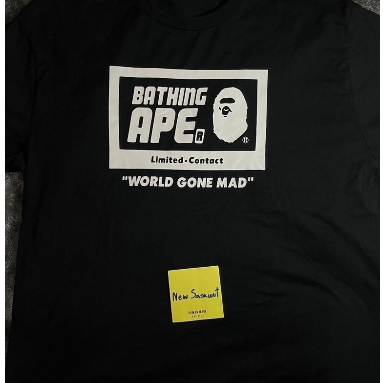 Bape เสื้อยืดมือสอง Size:F อก22/28(ของแท้)