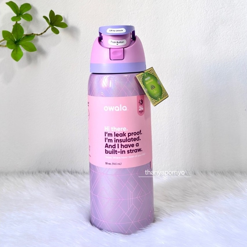Owala FreeSip Stainless Steel Water Bottle