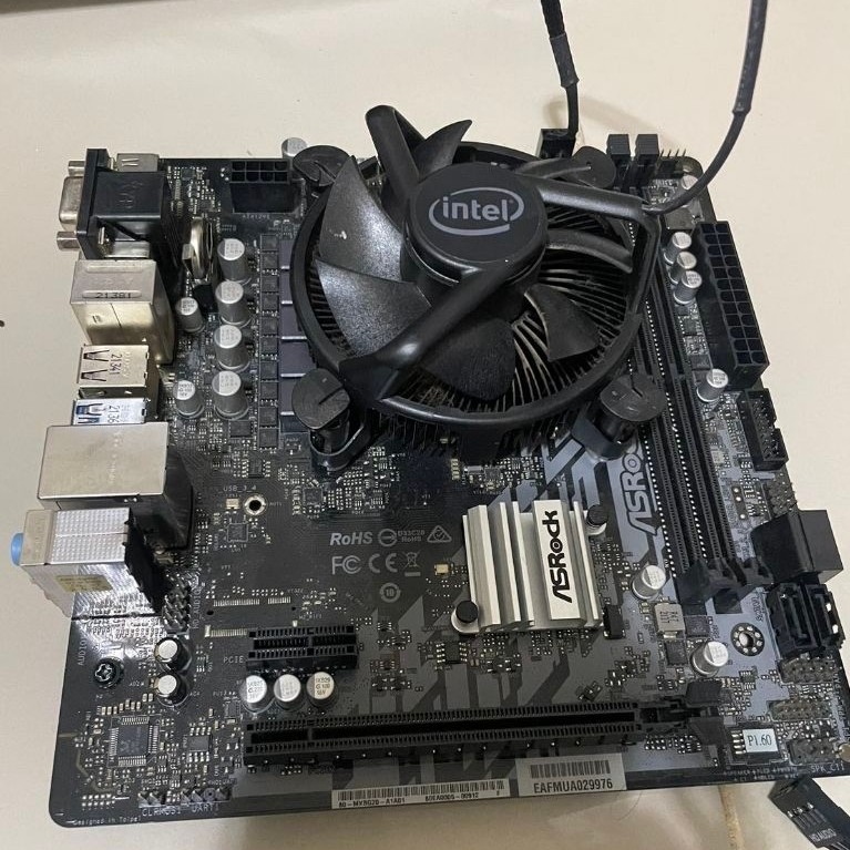 ชุด CPU Mainboard I5 10400 + H510M-HDV