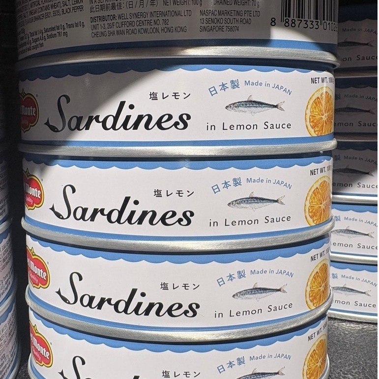 sardines in lemon sauce