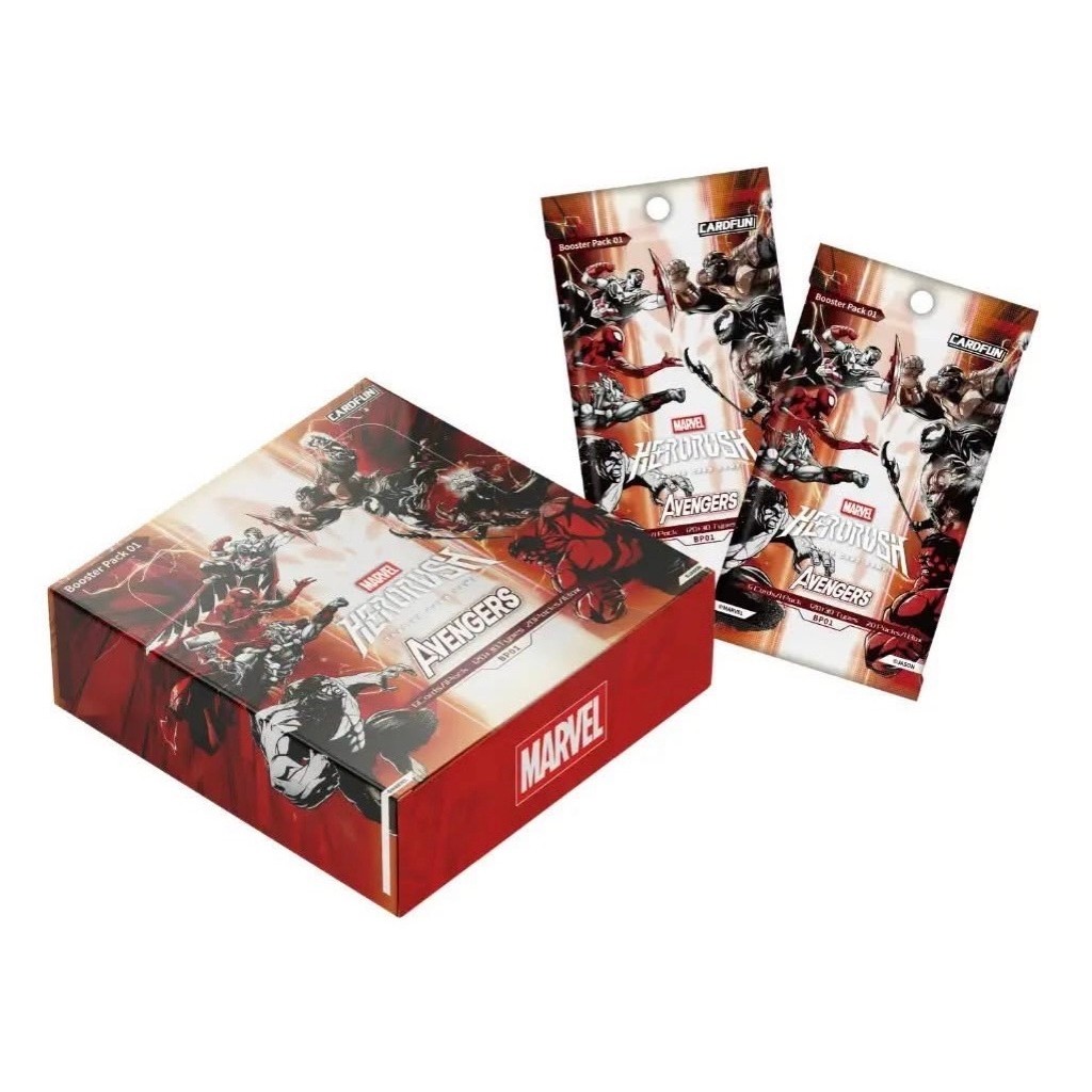 Marvel Hero Rush Trading Card Game: Booster Pack(Eng)