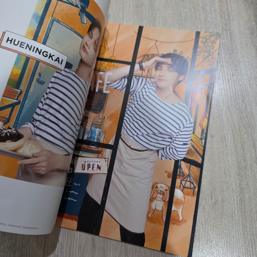 มือสอง TXT JAPAN OFFICIAL MAGAZINE 2021