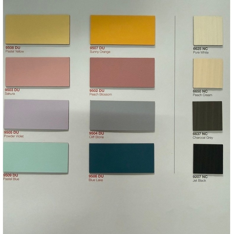 แผ่น ลามิเนต HPL TD board by Formica ขนาด 120x240 เซนติเมตร หนา 0.7 มิลลิเมตร ใช้ติดงานเฟอร์นิเจอร์