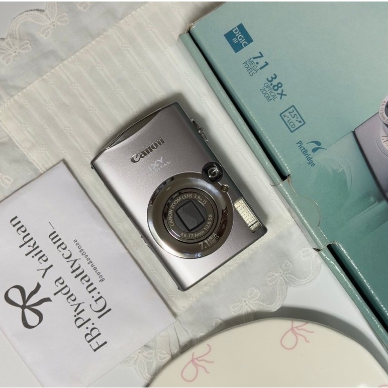 Canon ixy 900is สีเงินงานกล่อง🤍📦