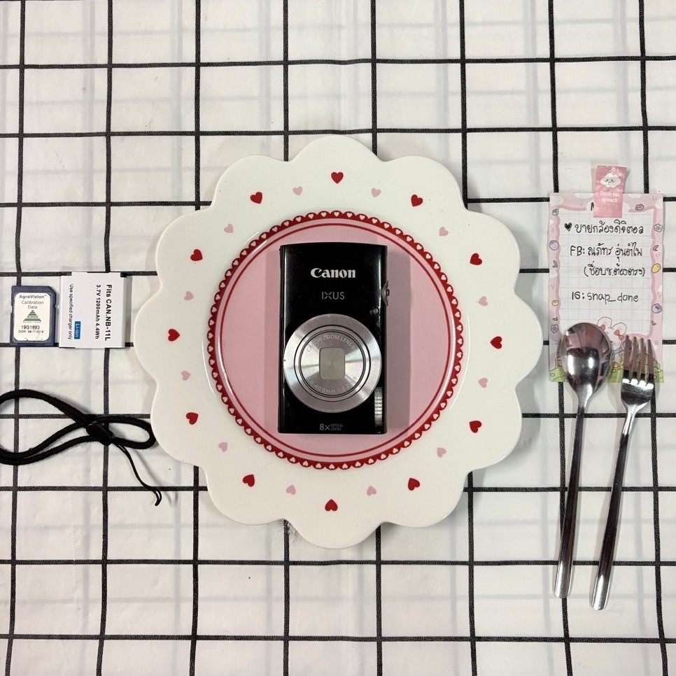 canon ixus 185 (รุ่นซ้อการ์ด)