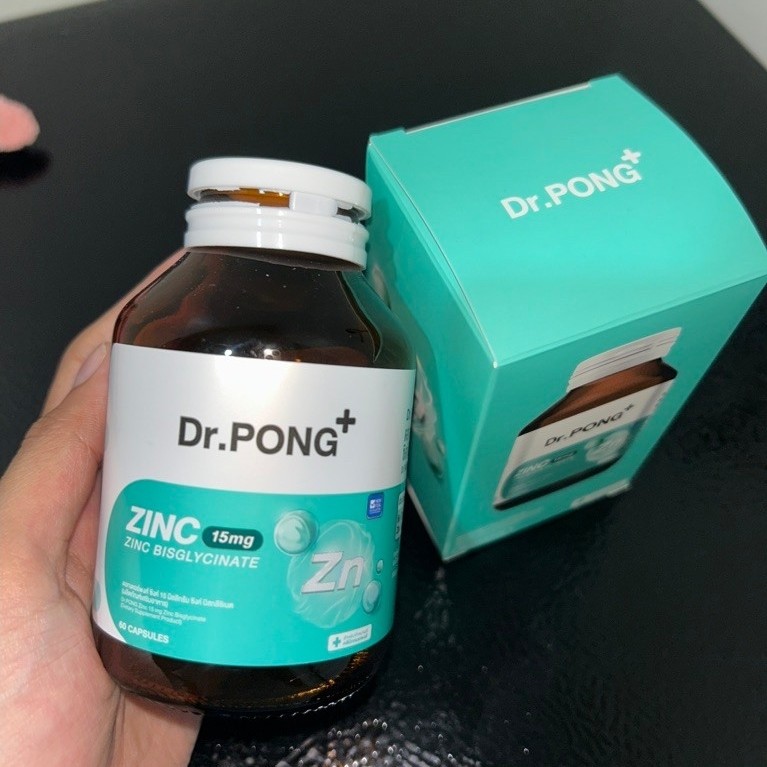 ZINC dr pong เหลือ27เม็ดมีกล่อง