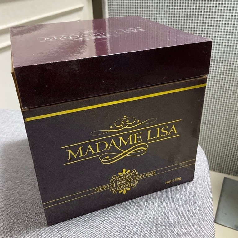 กล่องไม้ Madame Lisa ขนาด 5x5x5 นิ้ว