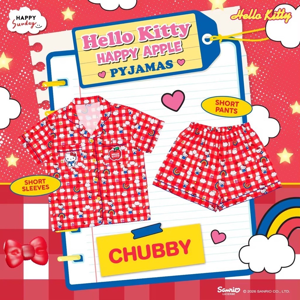 (NEW) ชุดนอน HAPPY SUNDAY PYJAMAS | ชุดนอนดิสนีย์ พร้อมส่ง สินค้าของแท้100%