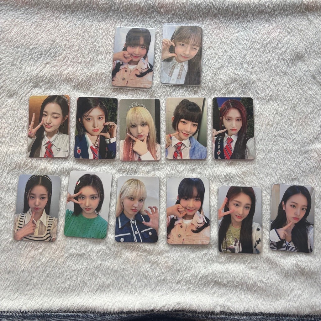 การ์ดแท้ IVE ไอบึ [IVE benefit pc lovedive Wonyoung วอนยอง rei gaeul yujin liz leeseo]