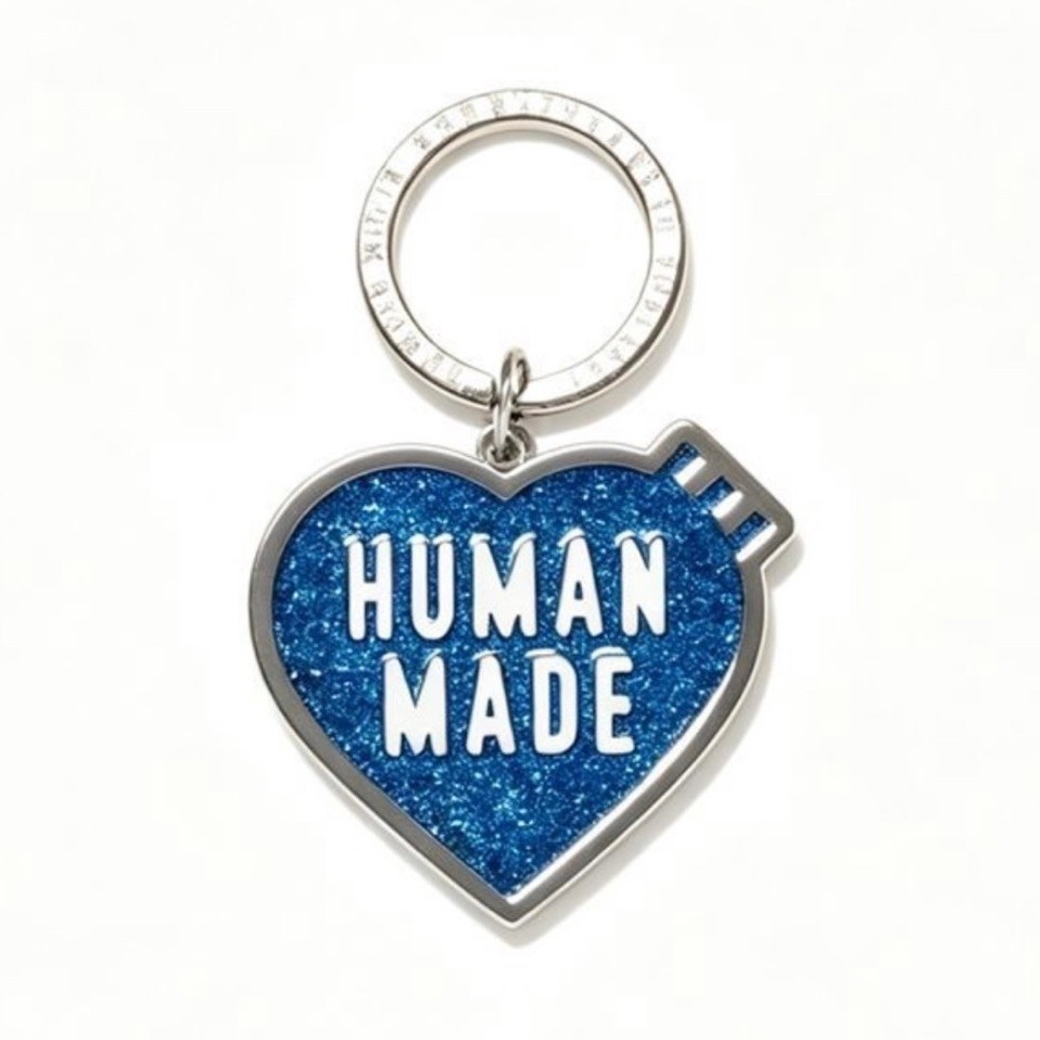 [พร้อมส่งจากไทย] HUMAN MADE HEART KEYRING OFFLINE STORE HM31GD191