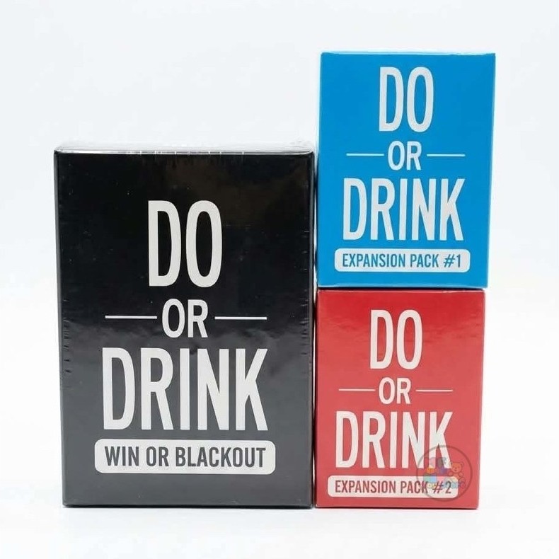 เกมการ์ดปาร์ตี้ บอร์ดเกมสำหรับสายฮา Do or Drink ท้าทายในวงสังสรรค์ สร้างเสียงหัวเราะ