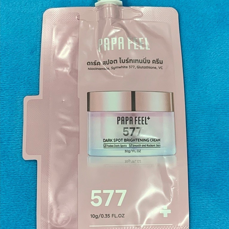 [1 ซอง] แท้💯 PAPA FEEL 577 ครีมบำรุงผิวหน้า ฟื้นฟูผิวแข็งแรงด้วย 5 เซราไมด์ 10g