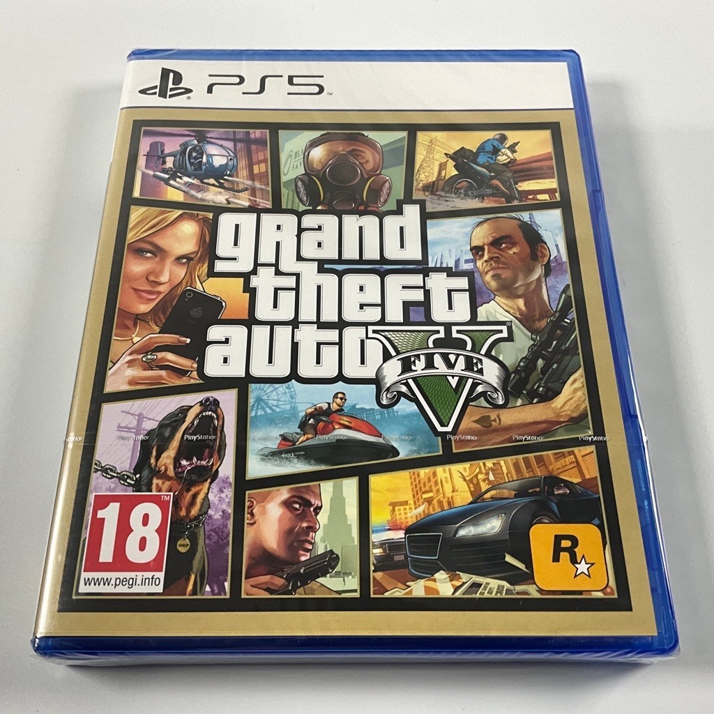 [มือ1] Grand Theft Auto V PS5 GTA Online Open World Action Rockstar Games PlayStation 5