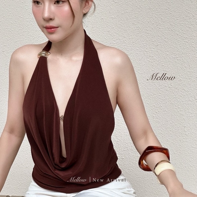 Apisara : MELLOW TOP ( สินค้าพร้อมส่งครบสี !)