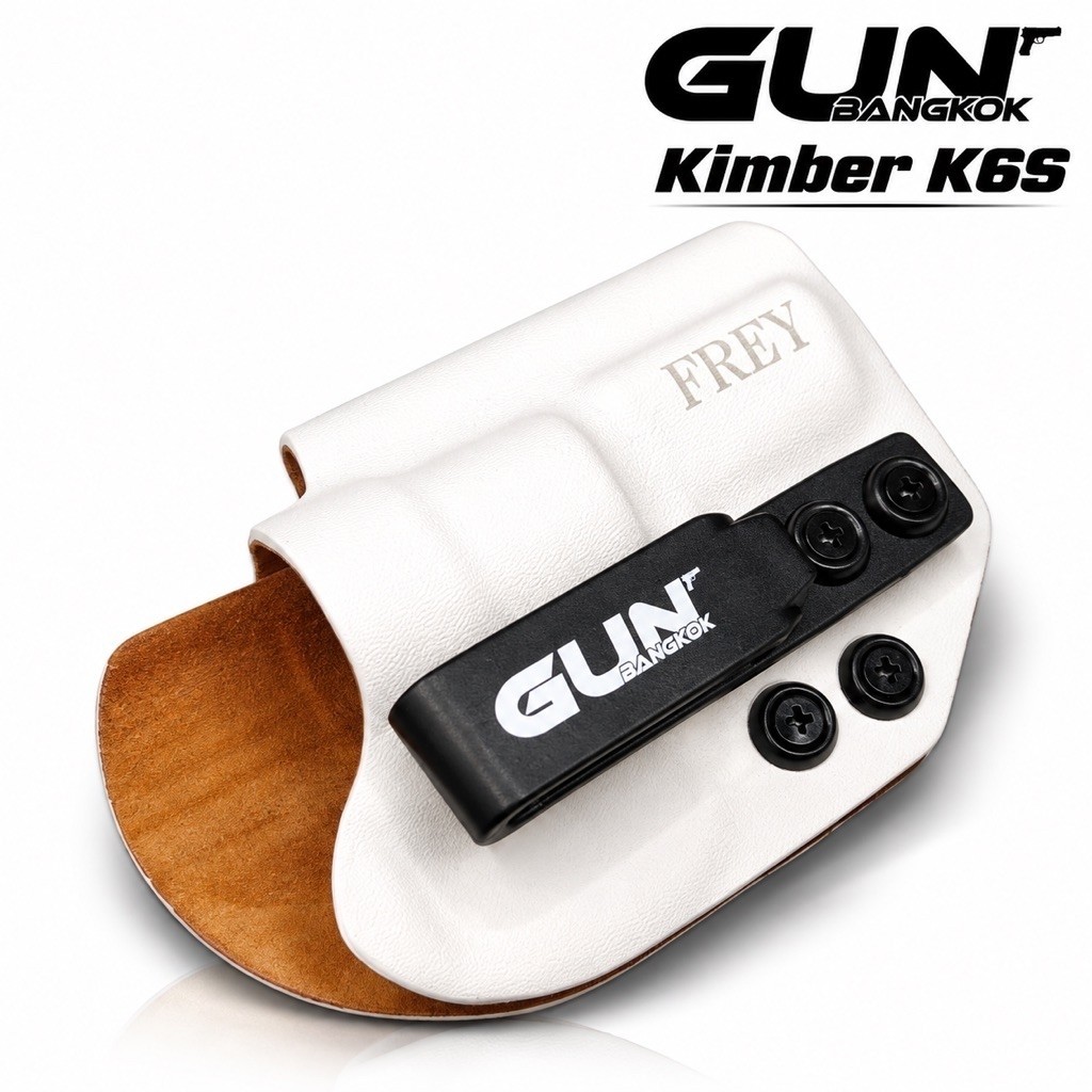 ซองพกใน/พกซ่อน Kimber K6S วัสดุ KYDEX งาน Handmade 100% สั่งปรับแต่งรายละเอียดได้