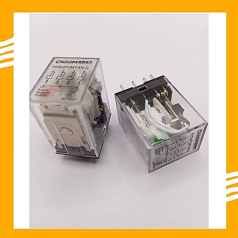 ถูกสุด! MY4N 12V 24V 48V 110V 220V DC,ACถูกสุดรีเลย์ร้านในกทม