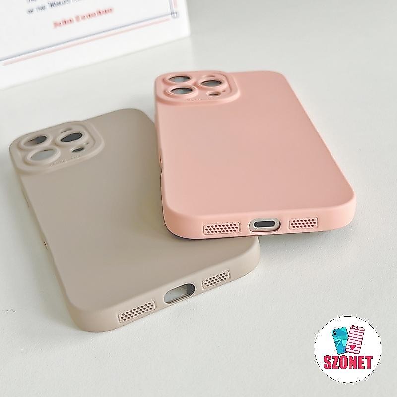 ซิลิโคนกํามะหยี่นุ่มกันกระแทกเคสโทรศัพท์สําหรับiphone 16 15 14 13 12 11 Pro Max 16 Plus XS XR X 8 6S Plus + SE 2020 Anti-fallMatte Frostedไม่มีลายนิ้วมือฝาครอบโทรศัพท์