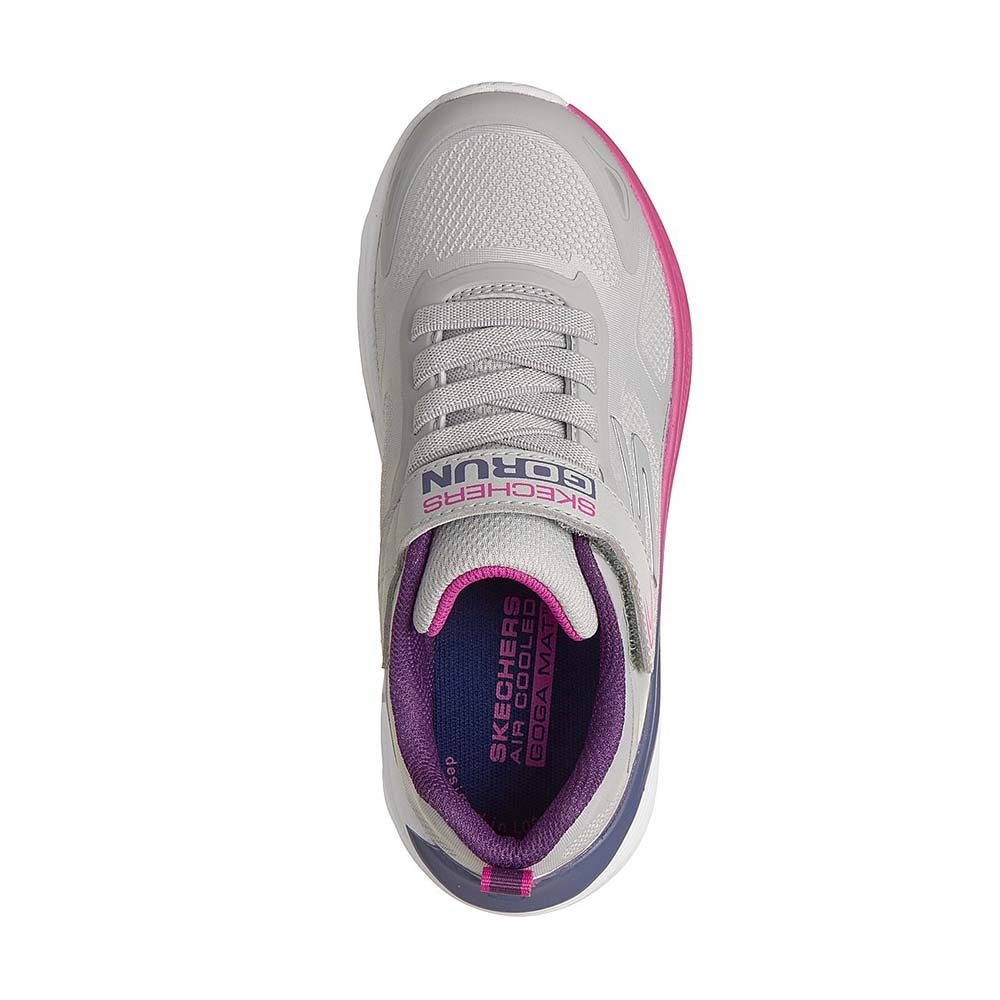 Skechers حذاء بنات Max Run — رمادي — صورة 5