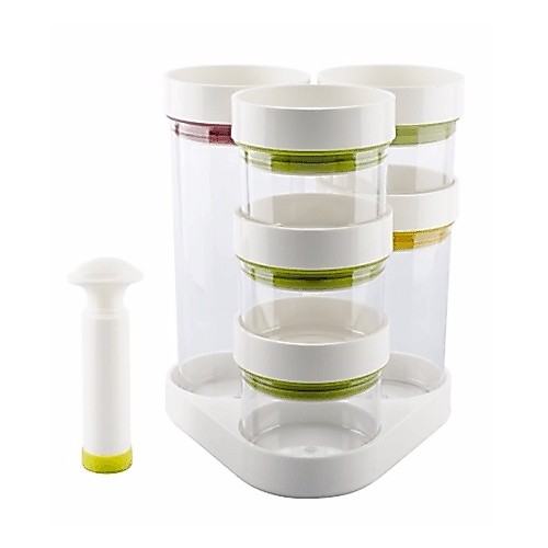 GlobalHouse UCHI ชุดขวดสูญญากาศ A0200-E สีขาว สินค้าของแท้คุณภาพดี