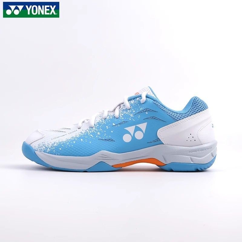 YONEX รองเท้ากีฬาแบดมินตัน Yonex สำหรับผู้ชายและผู้หญิง, รองเท้ากีฬาที่มีการกันกระแทกและพื้นรองเท้าก