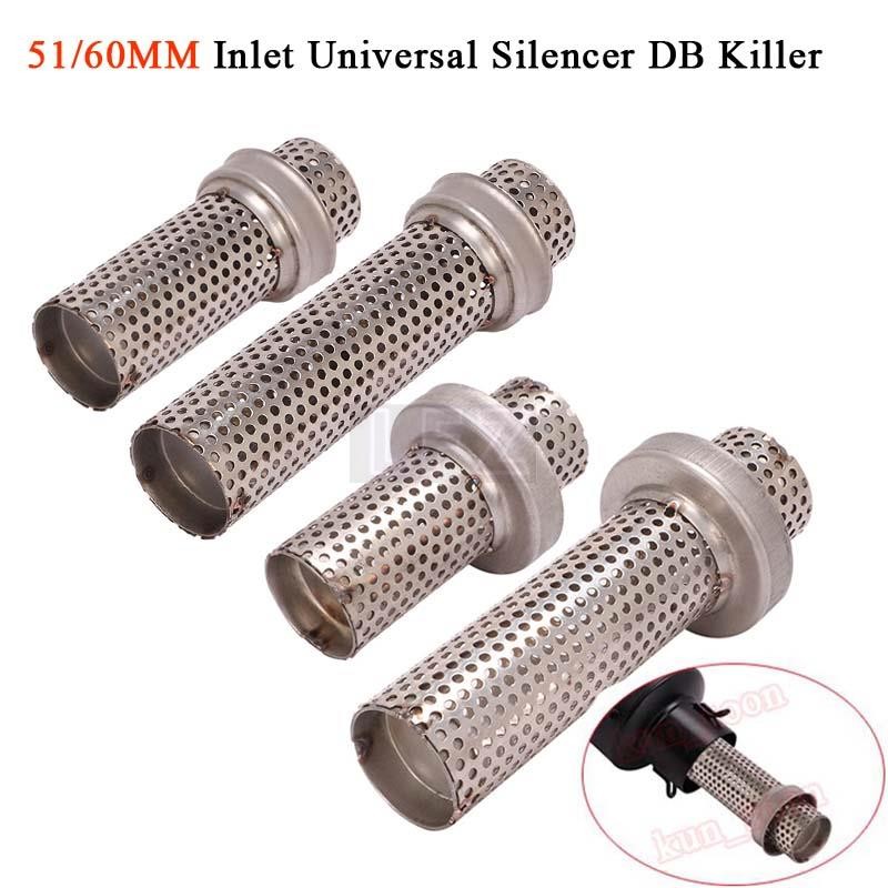 51/5/60 มม.Universal DB Killer MufflerSilencer มอเตอร์ Universal DB Killer