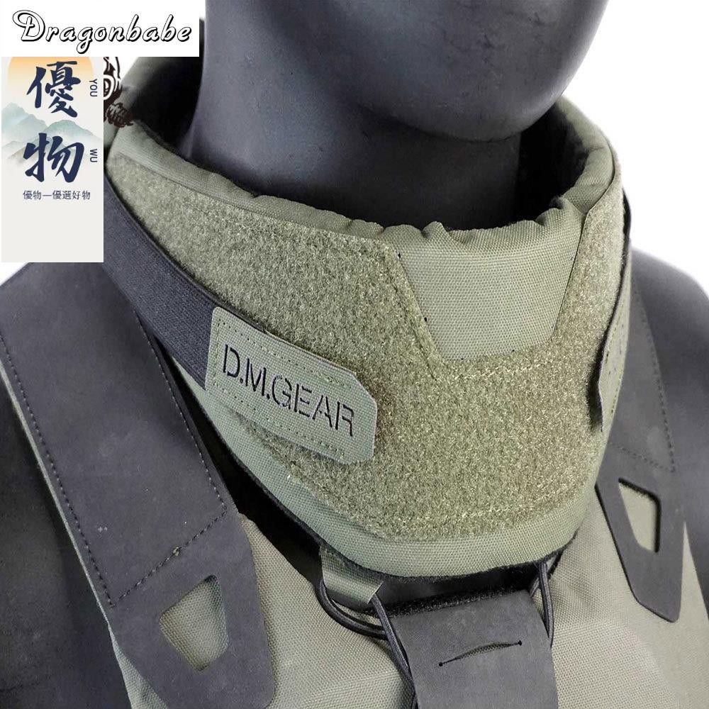 SINAIRSOFT Outdoor DMgear เสื้อกั๊กยุทธวิธี Universal Neck Protector EVC ซับในคอป้องกัน Pad