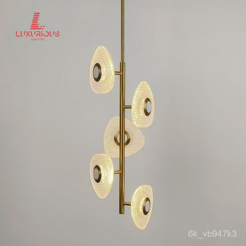 Modern Light Luxury Duplex Villa Staircase Entrance Personalized Sales Office Hotel Cafe Showroom De