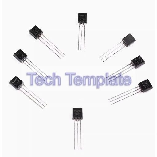 ((50 ชิ้น) หลอดคริสตัล S8050 S8550 S9011 S9012 S9013 S9014 S9015 S9018 2N3904 2N3906 2N2222 TL431